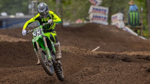 Loretta Lynns 2024 Day 5 - Drew Adams rides w front wheel off ground - MX Sports.jpg