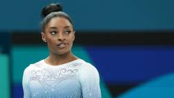 Image for Biles closes out 2024 Paris Olympics with floor silver